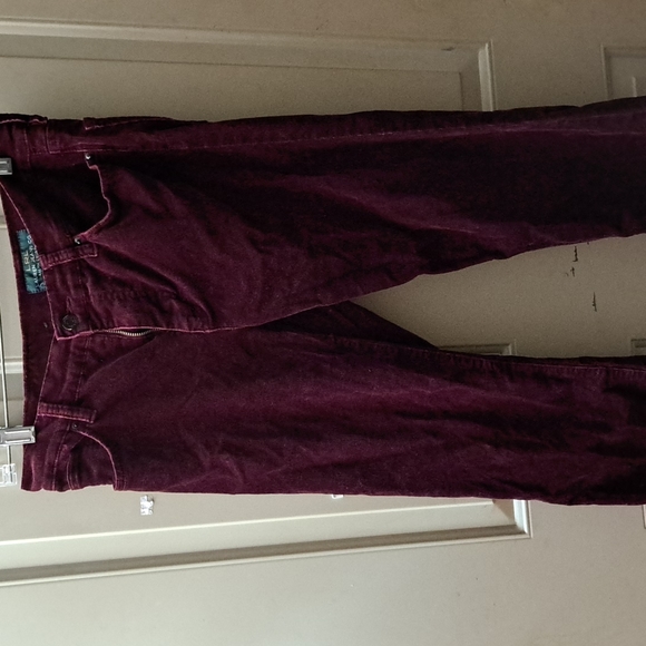 Ralph Lauren Pants - Ralph Lauren Red Corduroy Pants